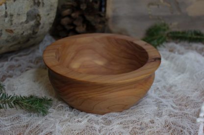 Bowl hand turned from locally harvested cedar.