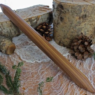 Rolling pin, hand turned from locally sourced black walnut