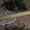 Hand turned rolling pin made from cherry wood