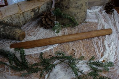 Hand turned rolling pin made from rosewood wood